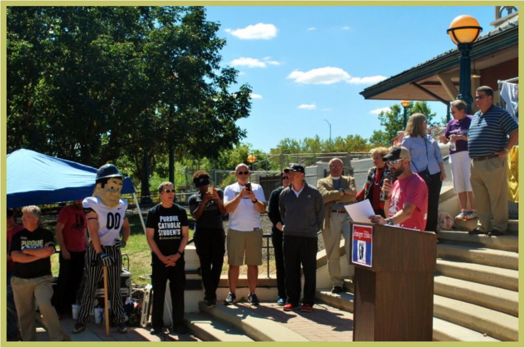 hungerhike dignitaries